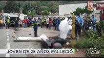 Capturan a conductor ebrio que causó mortal accidente en Santander