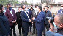 Bakan Kasapoğlu Çankırı'da yapımı süren havuz inşaatını inceledi
