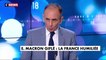 Éric Zemmour sur la gifle reçue par Emmanuel Macron : «Il a lui-même désacralisé la fonction»