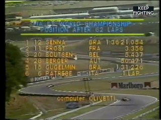 462 F1 10 GP Hongrie 1988 P10