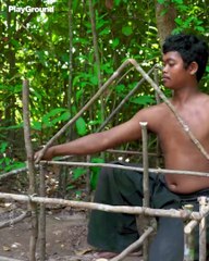 Casas de barro para animales rescatados