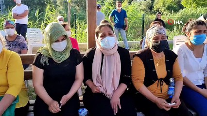 6 ay önce denizde kaybolan genç için mahalle halkı toplandı