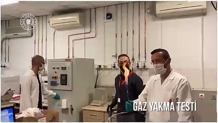Son dakika... Bakan Dönmez o anları paylaştı: Keşfedilen doğal gaz enerjiye dönüştü