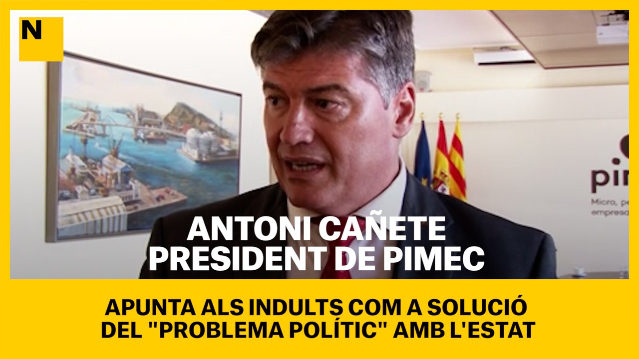 Cañete apunta als indults com a solució del "pr...