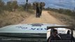Afrique du Sud : Un éléphant charge un pick-up