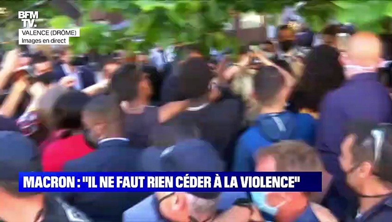 Macron: "Il ne faut rien céder à la violence" - 08/06