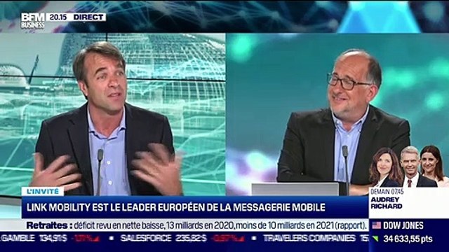 Guillaume Van Gaver (LINK Mobility) : LINK Mobility est le leader européen de la messagerie mobile - 08/06