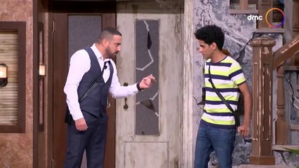 المشهد اللي كله ضحك -حمدي الميرغني بيتريق على أغاني -دياب