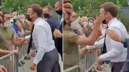 Fransa Cumhurbaşkanı Macron'a tokat atan kişi dövüş ustası çıktı