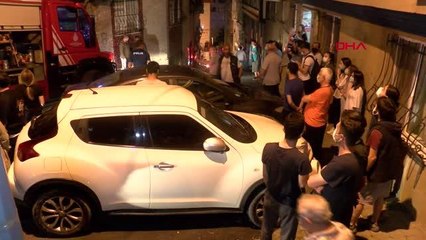 ŞİŞLİ'DE 8 KATLI BİNADA YANGIN PANİĞİ