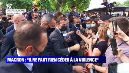 Macron: "Il ne faut rien céder à la violence" (2) - 08/06
