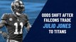 Falcons Trade Julio Jones To Titans, Shake Up NFL Odds