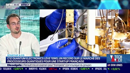 Start up & co : C12 Quantum Electronics lève 10 millions de dollars, un record sur le marché des processeurs quantiques pour une start-up française - 08/06