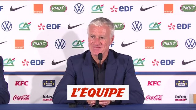 Deschamps évoque la sortie et la blessure de Benzema - Foot - Bleus