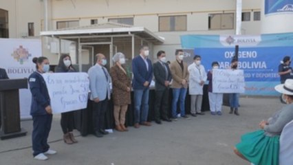 Bolivia inaugura planta generadora de oxígeno en medio de su tercera ola de la pandemia
