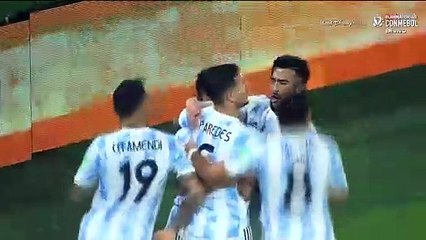 Colombia 0-2 Argentina - Leandro Paredes Goal - 08.06.2021