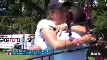 "Les larmes aux yeux rien que d'en parler" : Lisa Barbelin "rêve" de décrocher l'or à Tokyo