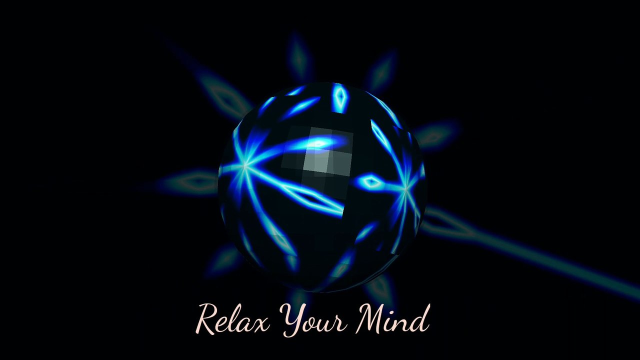 10min  Flashing Blue Light Relaxing Music, Sleep Music, Calm Music