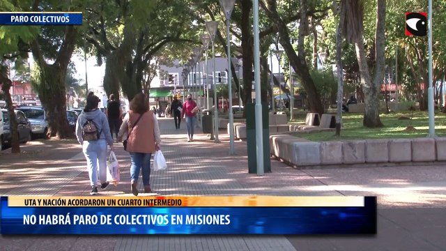 5UTA y Nación acordaron un cuarto intermedio y no habrá paro de colectivos en MisionesINSERT