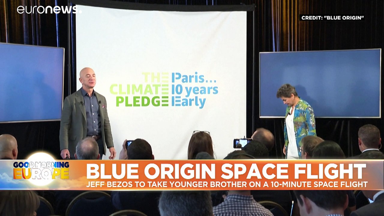 Jeff Bezos will fly to space on the first crewed flight of the Blue Origin rocket