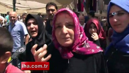 Pazarda canlı bomba paniği