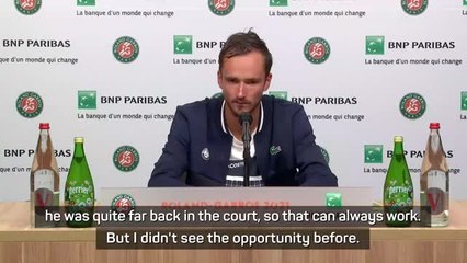 Underarm and out - Medvedev and Tsitsipas on unusual ending to their match