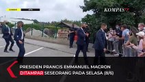 Viral Presiden Emmanuel Macron Ditampar Warga Saat Kunjungi Kota Kecil di Prancis