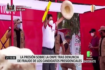 La ONPE se encuentra en la mira de los candidatos presidenciales, tras denuncia de fraude