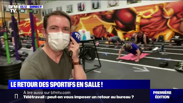Les sportifs sont au rendez-vous dès la réouverture des salles ce mercredi