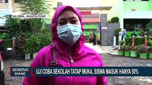 Sejumlah Sekolah di Jakarta Gelar Uji Coba Pembelajaran Tatap Muka Tahap Dua