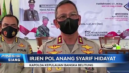 Kapolda Kepulauan Babel Beri Materi Kuliah Kebangsaan untuk Mahasiswa