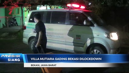 Villa Mutiara Gading Bekasi Dilockdown