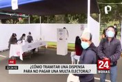 Segunda Vuelta: electores ya pueden tramitar dispensas y justificaciones de multa electoral
