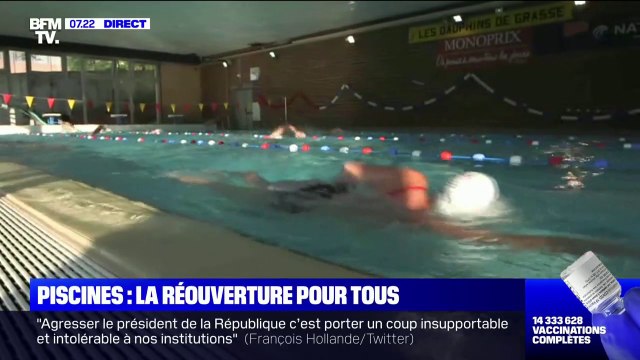 À partir de ce mercredi, tous les adultes peuvent retourner nager dans les piscines