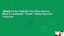 [Read] Curso Todo-En-Uno Para Adultos, Nivel 2: Lecciones * Teoria * Solos (Spanish Language