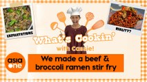 What’s Cookin’ with Cassie: Beef & broccoli ramen stir fry