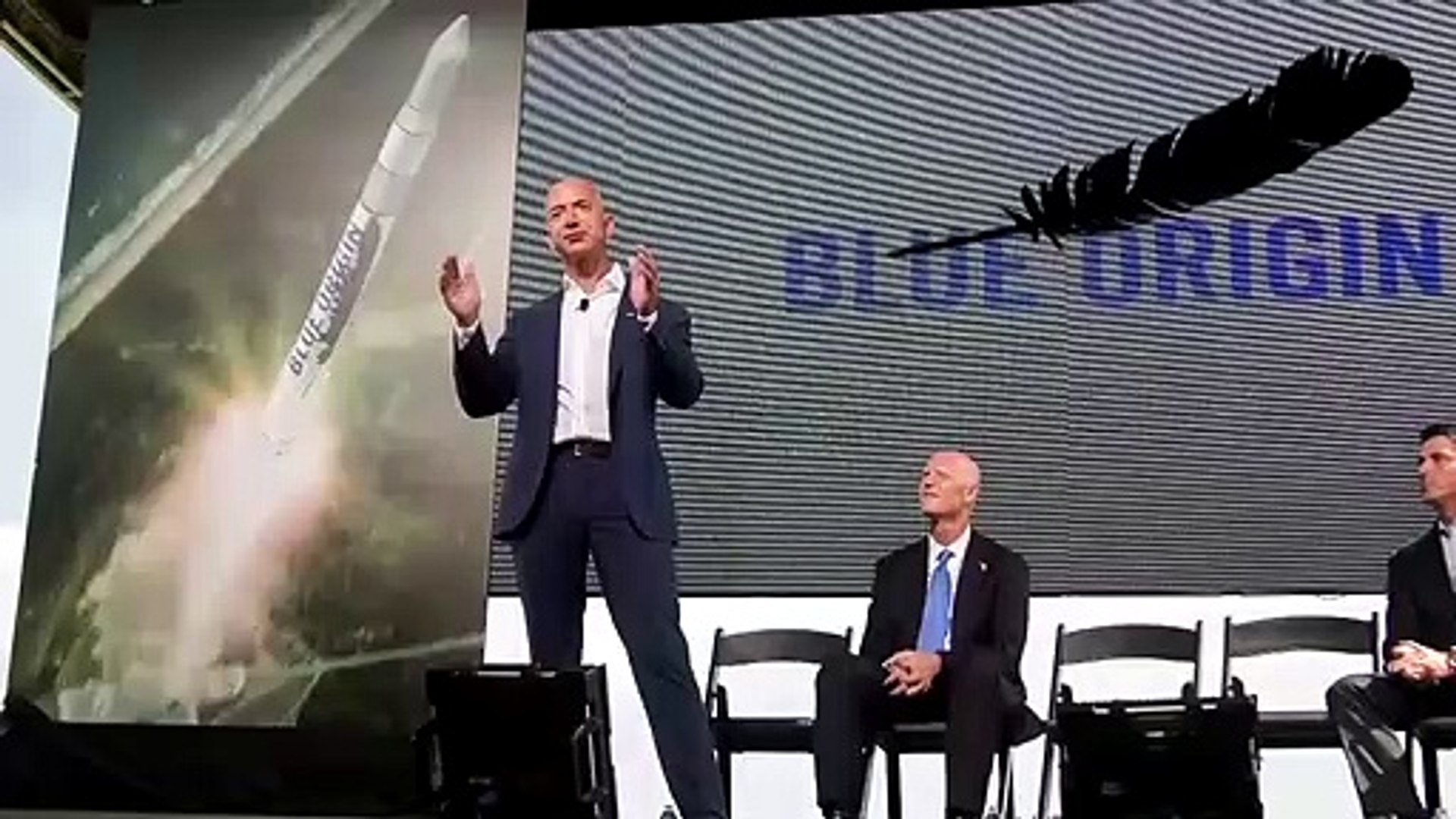 ⁣Jeff Bezos announces plan to take space trip