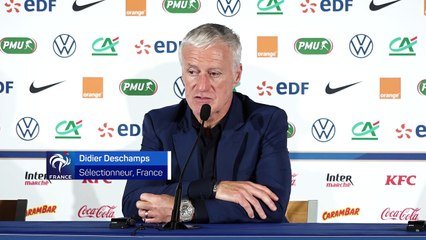 Deschamps : "On a conscience d’avoir beaucoup de forces, de qualités"