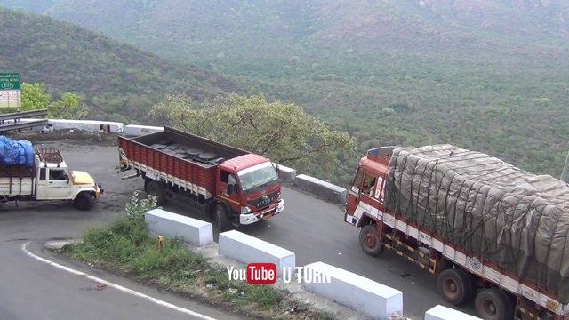 Worst Heavy Traffic for Drivers On Dangerous Dhimbam Hill ghat Road