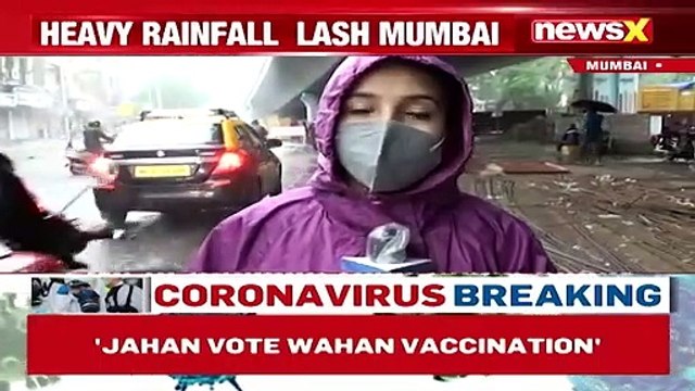Heavy Rainfall Lashes Mumbai NewsX Ground Report NewsX