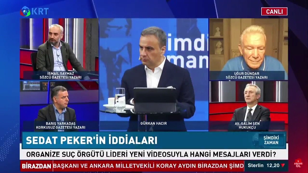 Gazeteci Barış Yarkadaş: Erdoğan AKP MYK'sında 'Sedat Peker'e hiç kimse cevap vermesin' dedi