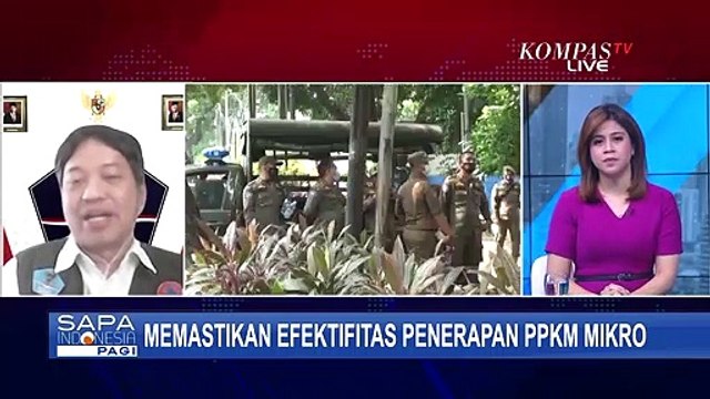 Dinilai Efektif Turunkan Kasus Covid-19, PPKM Mikro Diperpanjang Sampai 14 Juni 2021