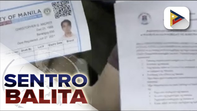 Mga nais magpabakuna vs. COVID-19 sa Maynila, maagang pumila para 'di maabutan ng cut off; 'first come, first serve’ basis, ipinatupad sa isang vaccination site sa Maynila