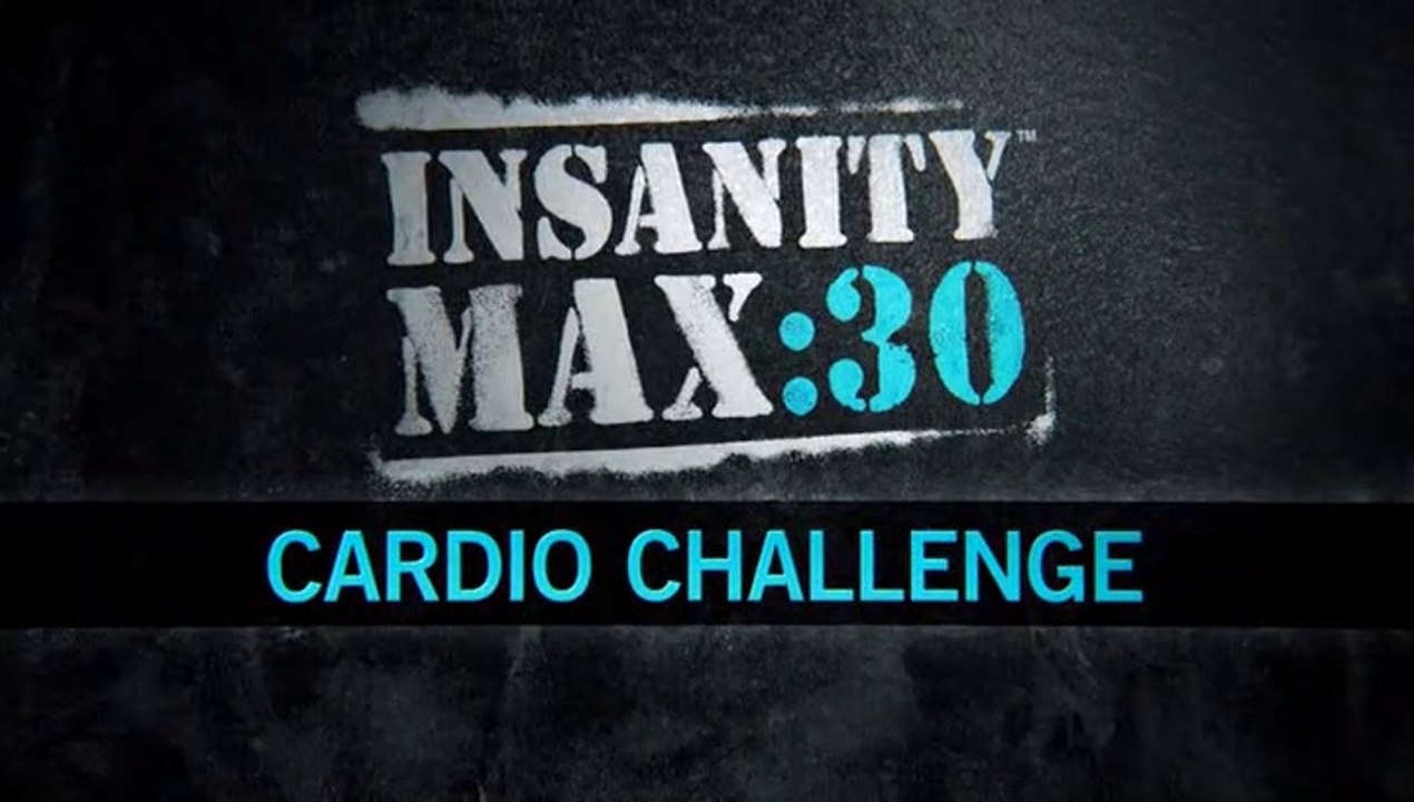 Insanity max 30 cardio challenge deals