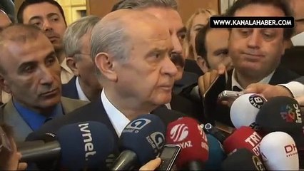 Bahçeli'den muhabirin o sorusuna çok sert cevap!