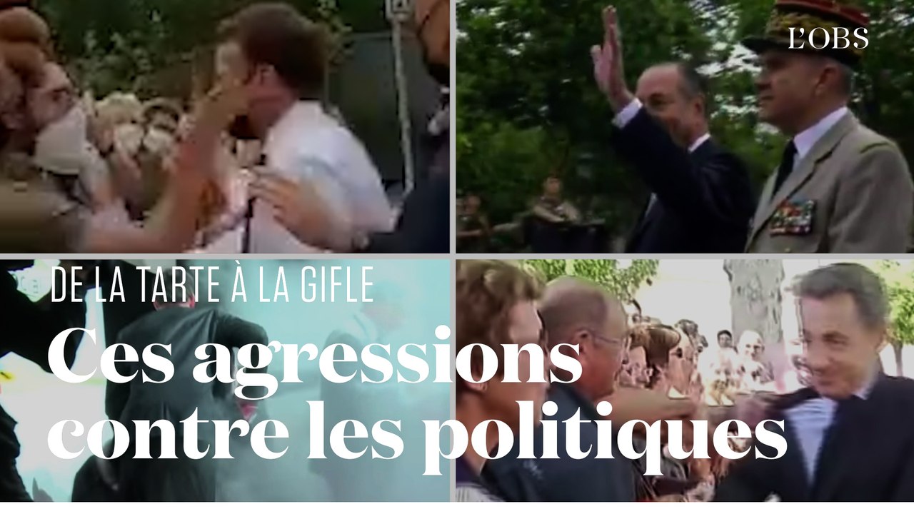 Chirac, Hollande, Sarkozy... Avant Macron, ces autres agressions physiques de responsables politiques