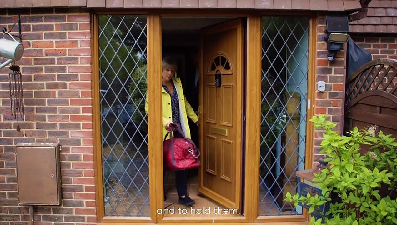 Granny Lou and Big Grandad Nick are reunited with their grandkids after eight months apart