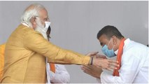Bengal BJP leader Suvendu Adhikari meets Prime Minister Narendra Modi