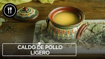 Caldo de pollo casero