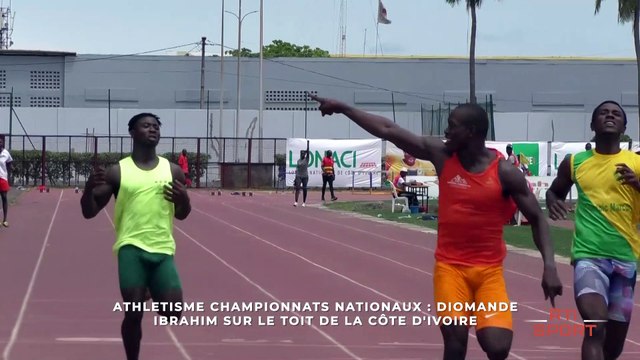 Athlétisme championnats nationaux: Diomandé Ibrahim sur le toit de la Côte d'Ivoire